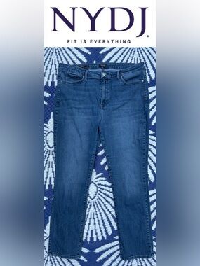 🌺NYDJ “Sheri Slim” LiftXTuck Technology Stretch Skinny Jeans - size PETITE 16